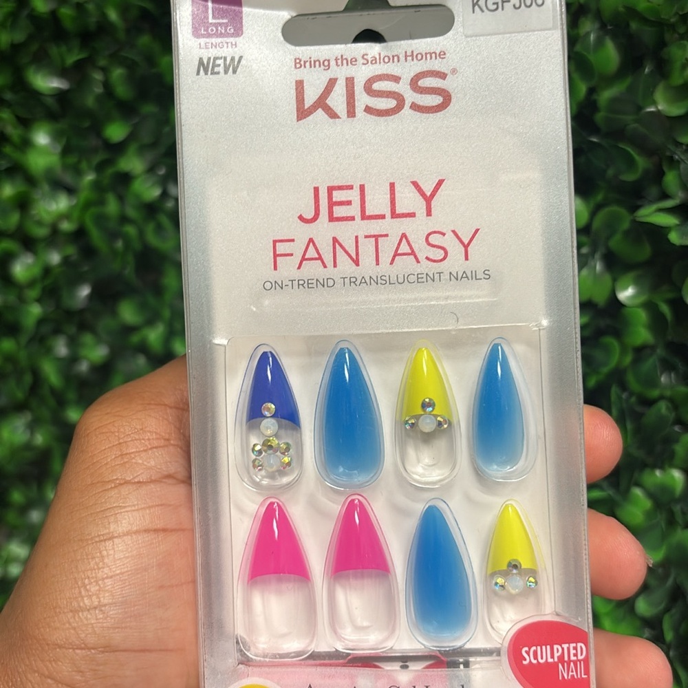 KISS Jelly Fantasy Sculpted Nails - Vibrant Mix